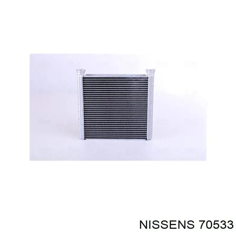 Радіатор пічки 70533 Nissens