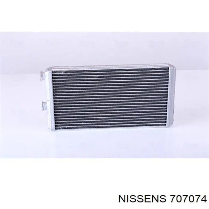 707074 Nissens радіатор пічки (обігрівача)