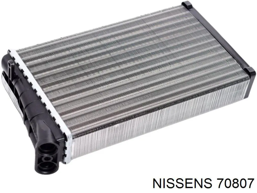 Радіатор пічки 70807 Nissens