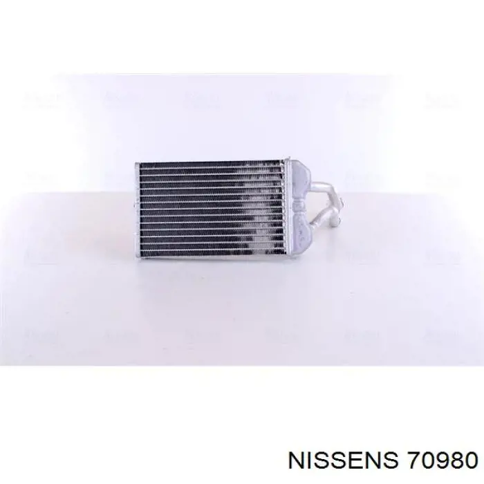 70980 Nissens радіатор пічки (обігрівача)