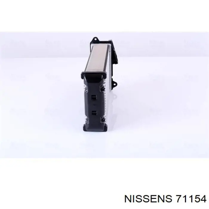 Радіатор пічки (обігрівача) Nissens 71154 ціна, від 23.64 USD