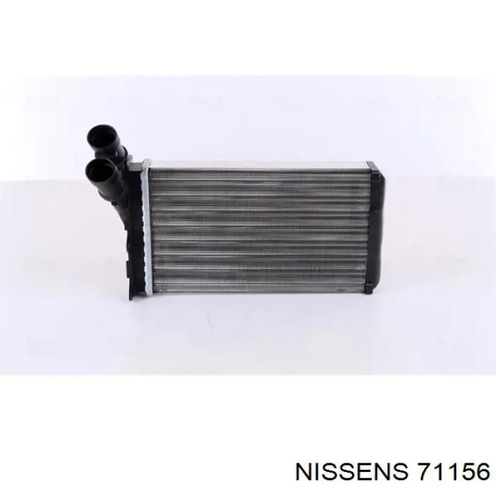 71156 Nissens радіатор пічки (обігрівача)