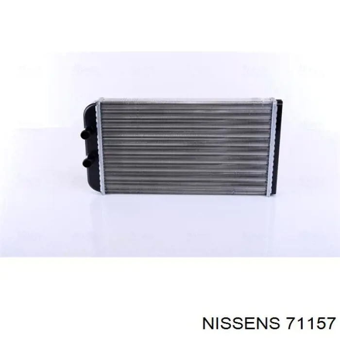 Радіатор пічки 71157 Nissens