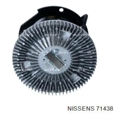 71438 Nissens радіатор пічки (обігрівача)