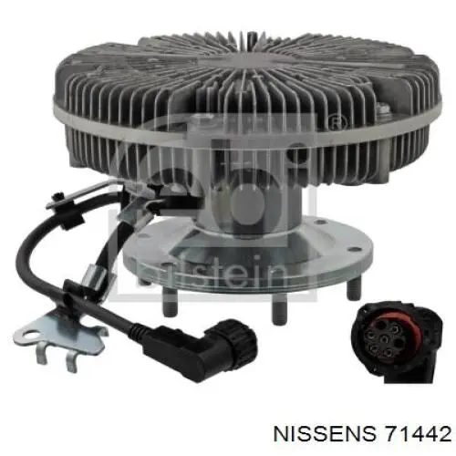 Купити 71442 Nissens Теплообмінник