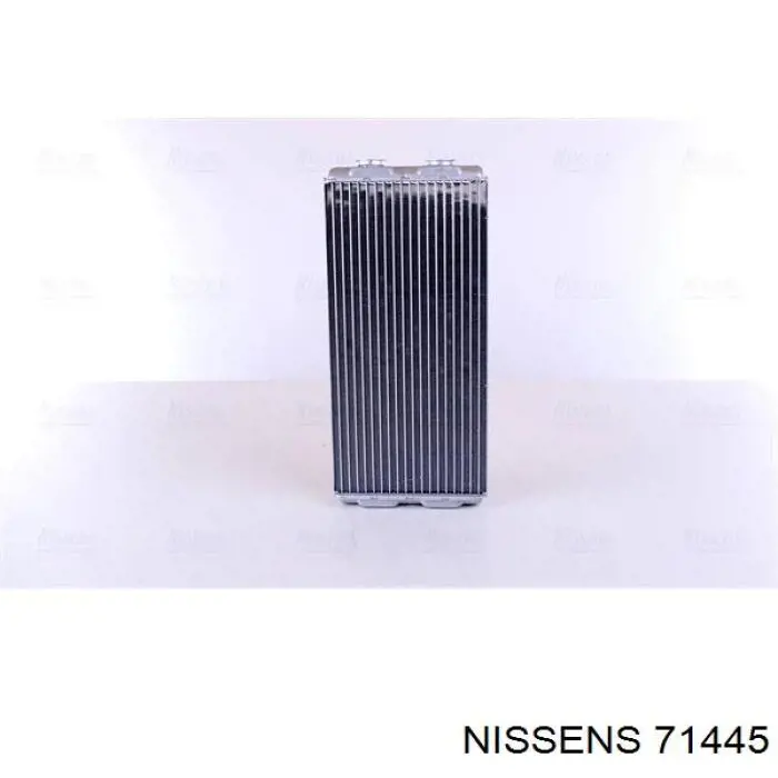 Радіатор пічки 71445 Nissens