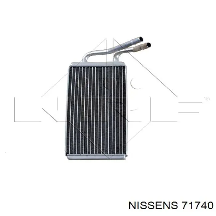 71740 Nissens Радіатор опалювача салону
