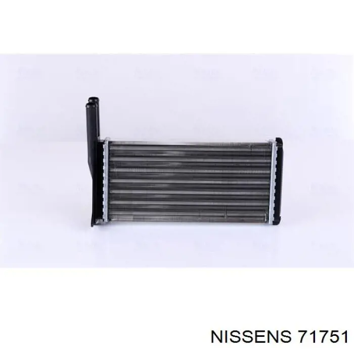 71751 Nissens радіатор пічки (обігрівача)