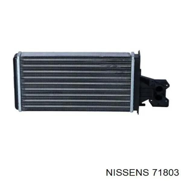 71803 Nissens Радіатор опалювача салону