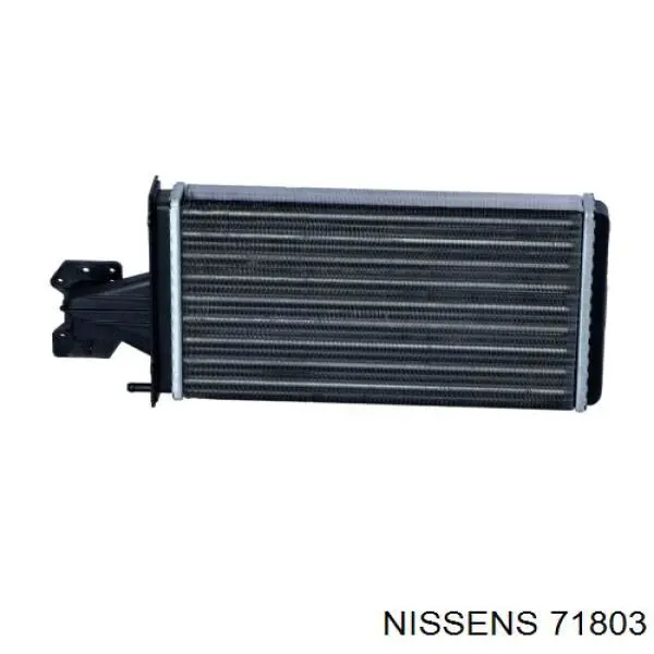 Радіатор пічки (обігрівача) Nissens 71803 ціна, від 37.98 USD