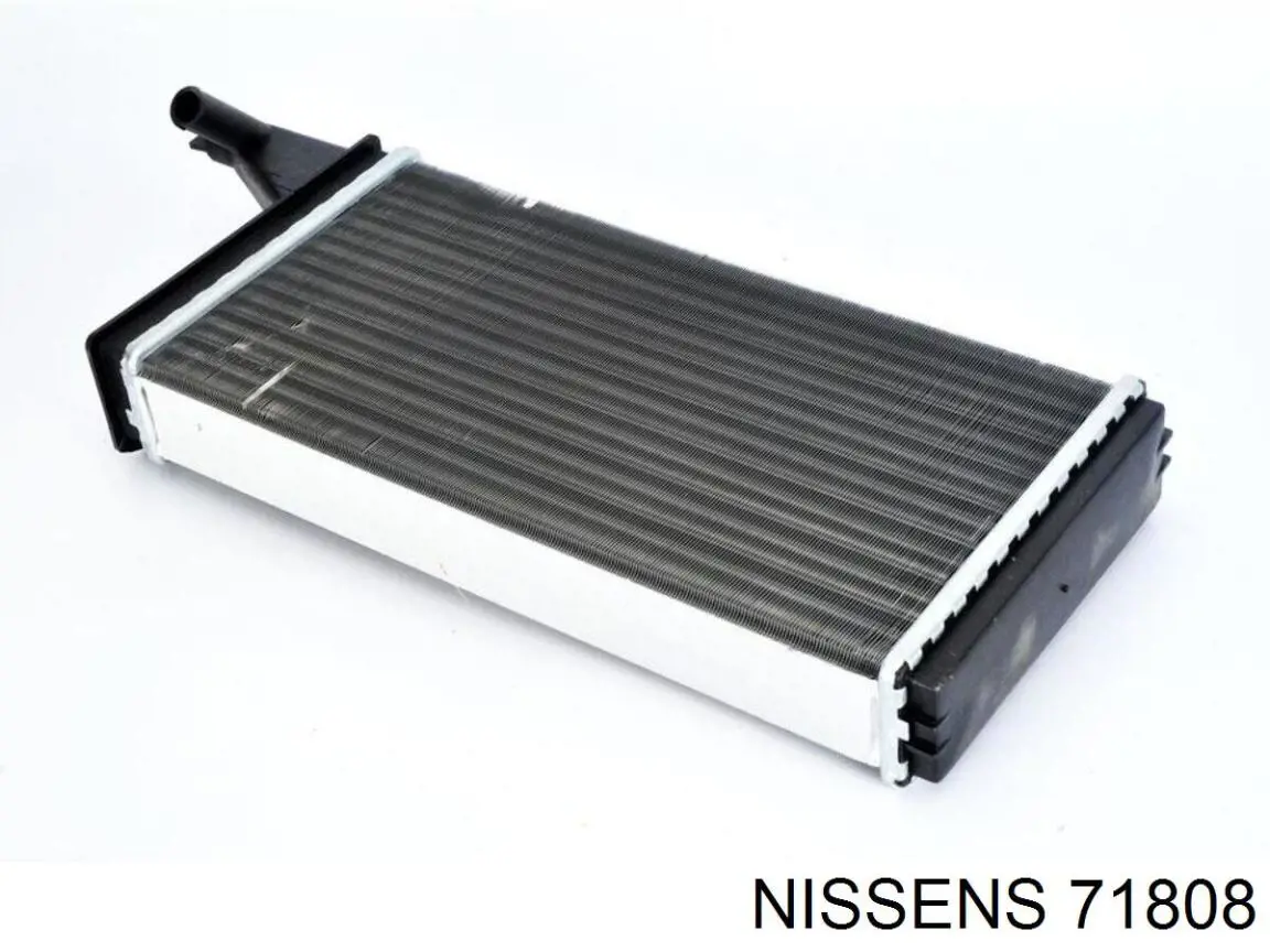 Радіатор пічки (обігрівача) Nissens 71808 ціна, від 27.49 USD