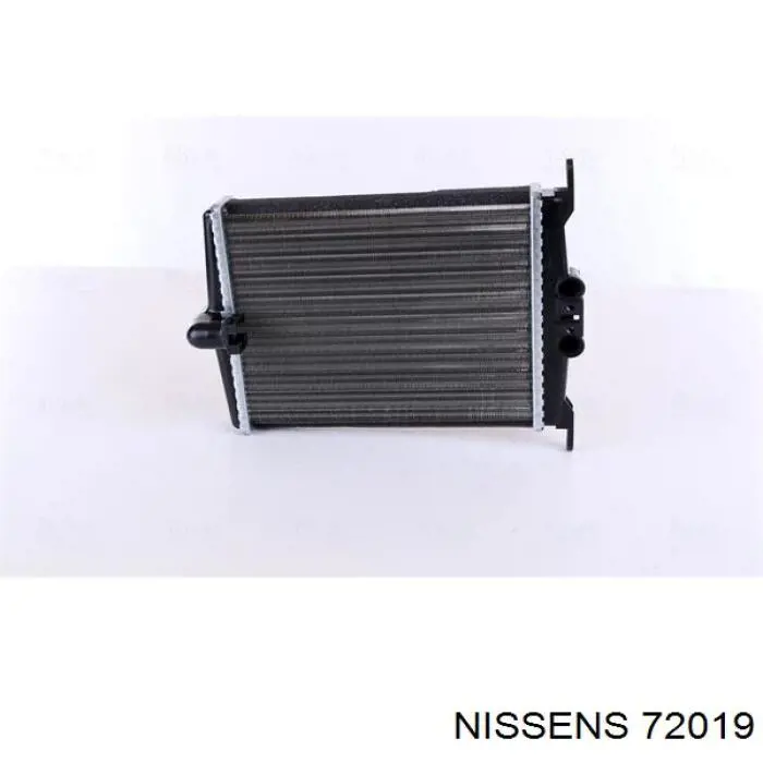 72019 Nissens радіатор пічки (обігрівача)