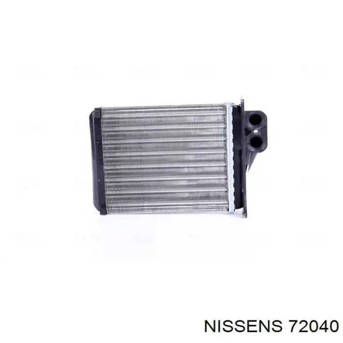 72040 Nissens радіатор пічки (обігрівача, задній)