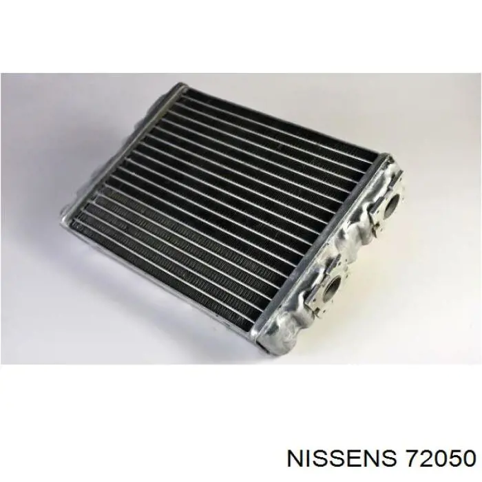 72050 Nissens радіатор пічки (обігрівача)