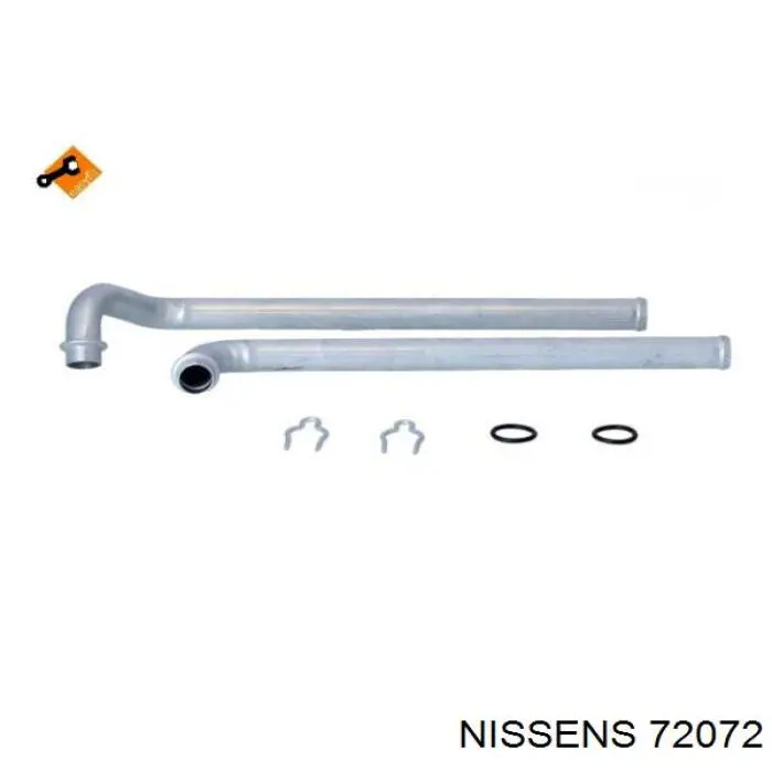 Купити 72072 Nissens Теплообмінник