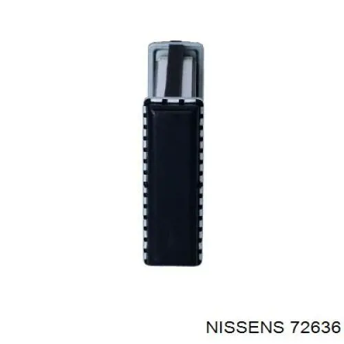 Радіатор пічки 72636 Nissens