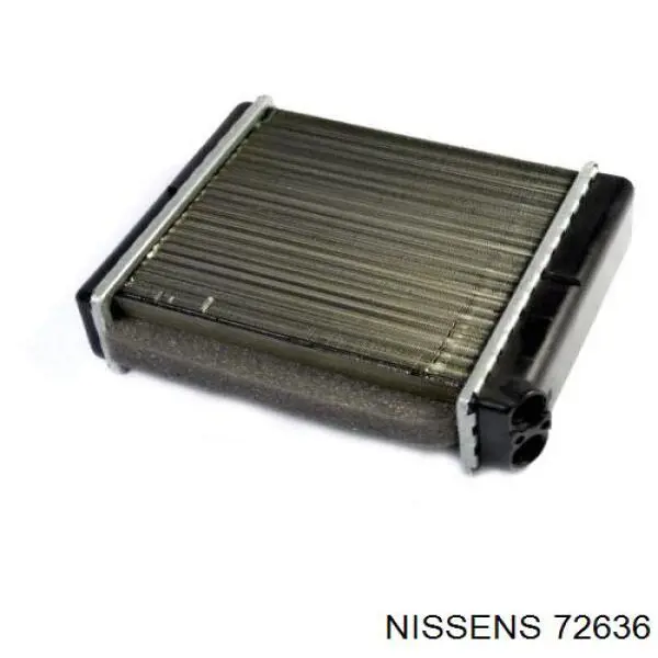 Радіатор пічки (обігрівача) Nissens 72636 ціна, від 19.19 USD