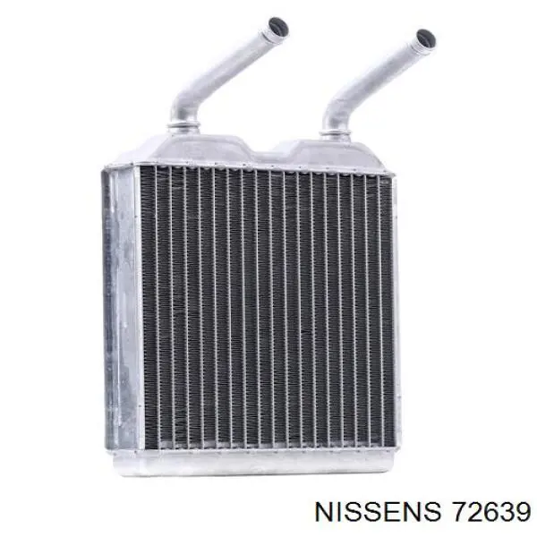 Радіатор пічки 72639 Nissens