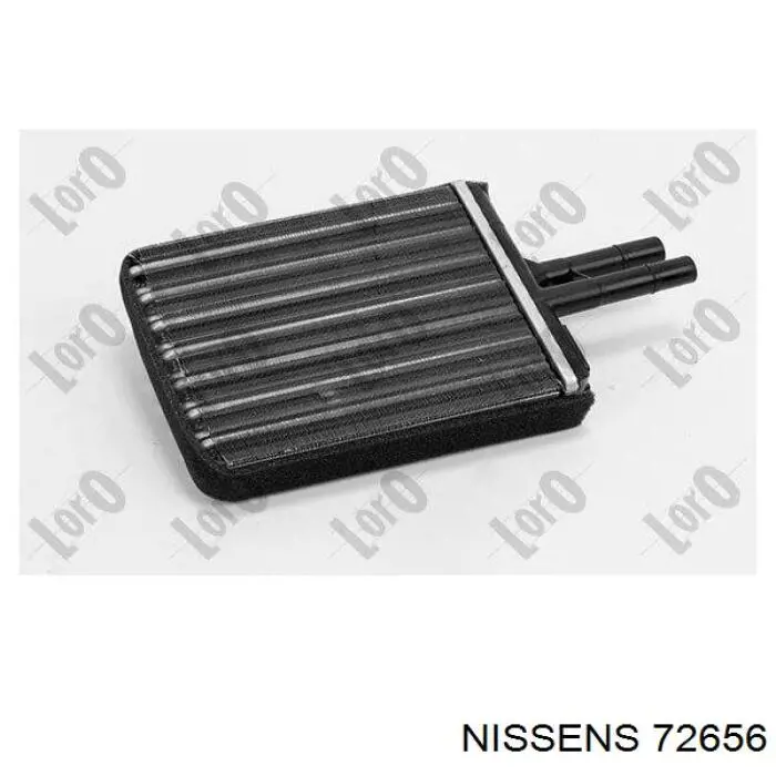 72656 Nissens радіатор пічки (обігрівача)