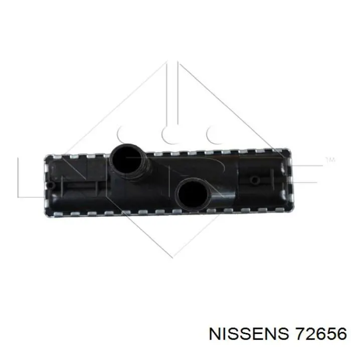Радіатор пічки (обігрівача) Nissens 72656 ціна, від 18.80 USD