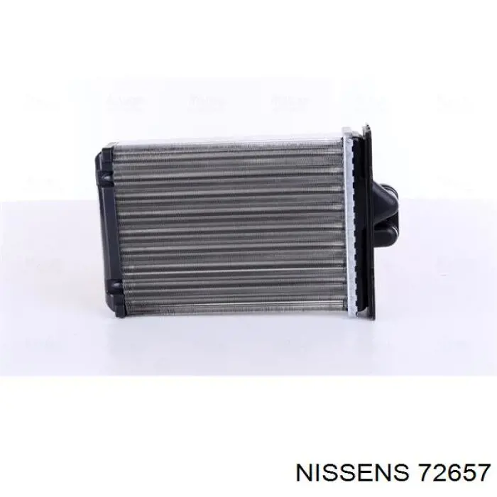 72657 Nissens радіатор пічки (обігрівача)