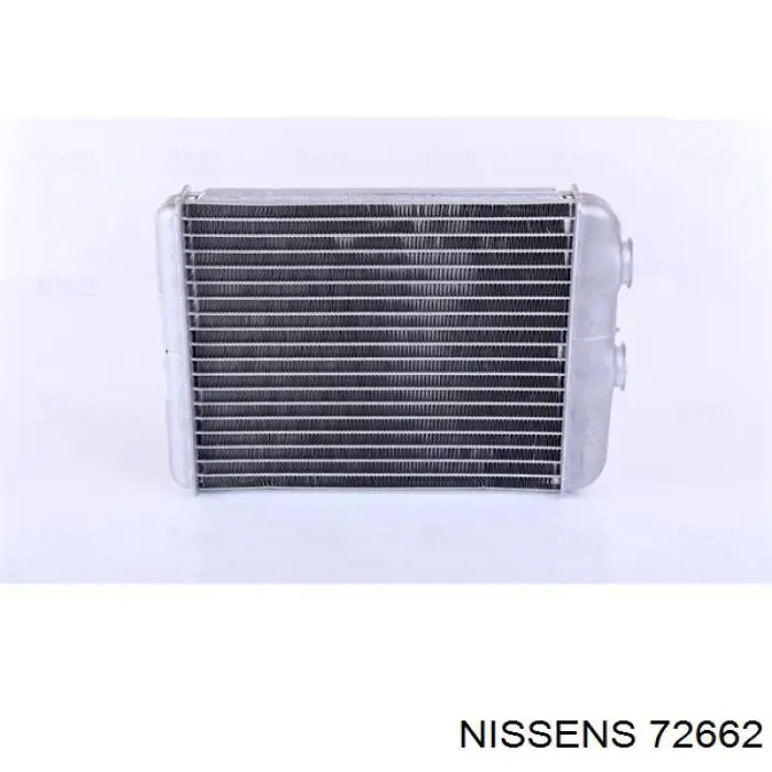 Радіатор пічки (обігрівача) Nissens 72662 ціна, від 37.91 USD