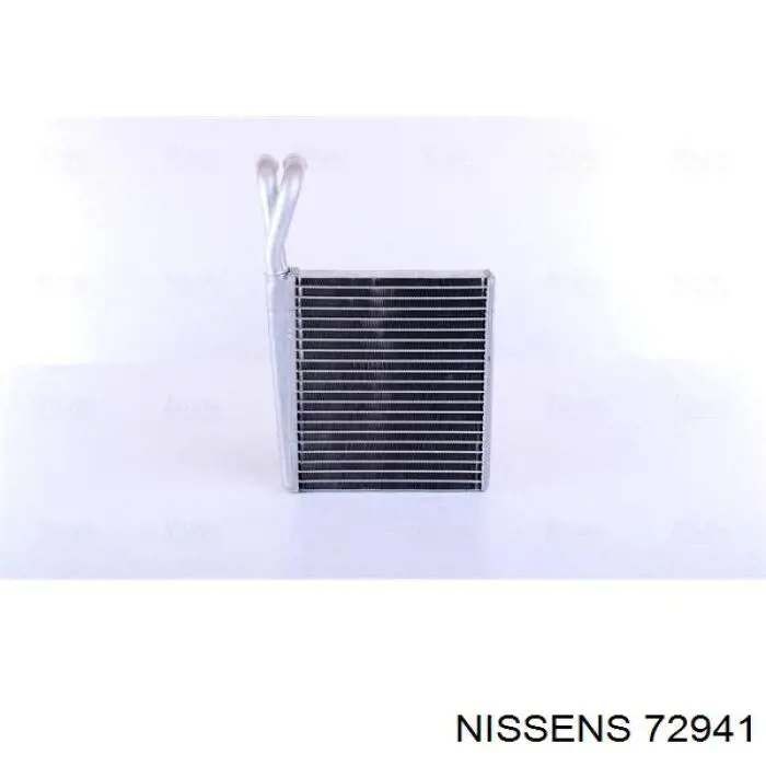 Радіатор пічки (обігрівача) Nissens 72941 ціна, від 18.76 USD