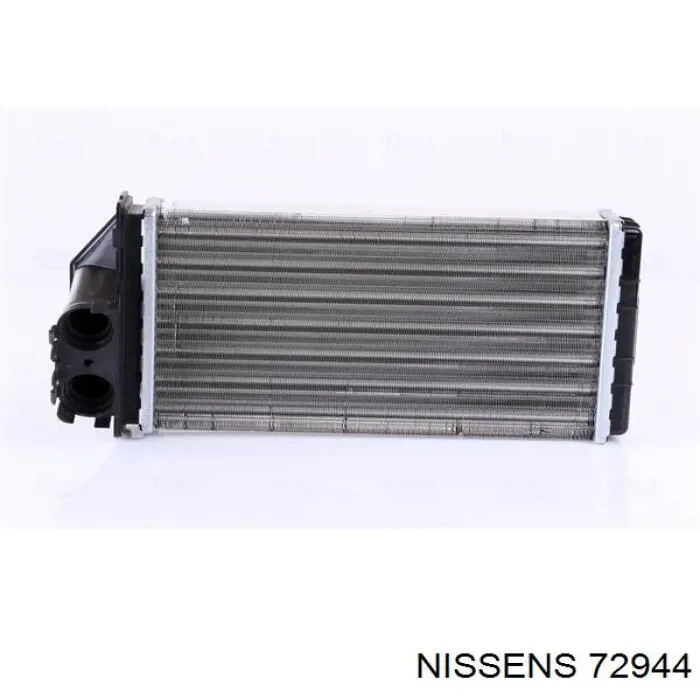 72944 Nissens радіатор пічки (обігрівача)