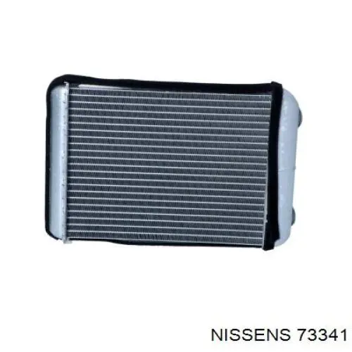 Радіатор пічки (обігрівача) Nissens 73341 ціна, від 35.22 USD