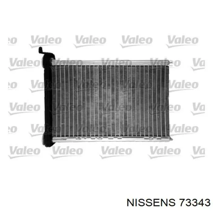 73343 Nissens радіатор пічки (обігрівача)