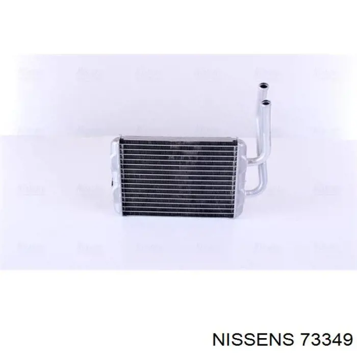 73349 Nissens радіатор пічки (обігрівача)