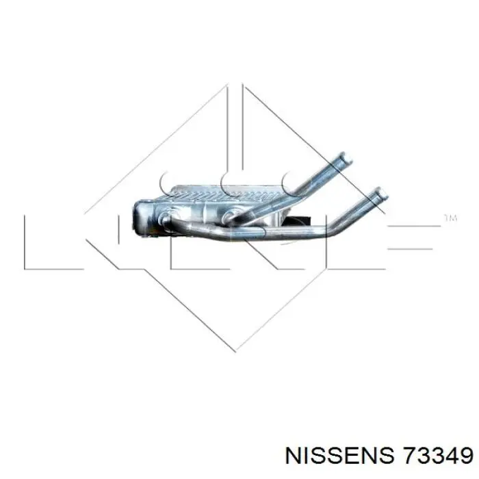Купити 73349 Nissens Теплообмінник