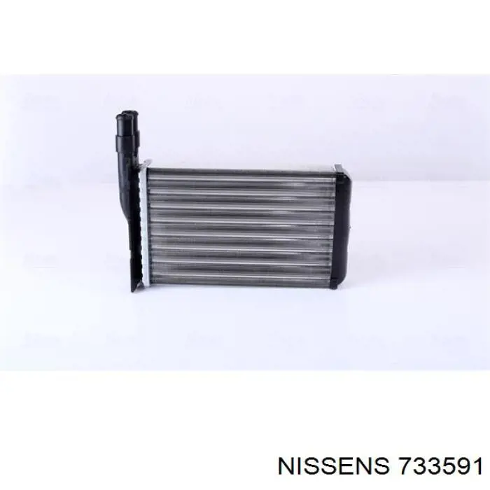733591 Nissens радіатор пічки (обігрівача)