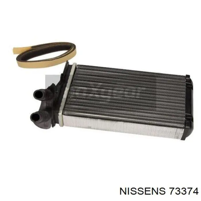 Радіатор пічки (обігрівача) Nissens 73374 ціна, від 26.03 USD