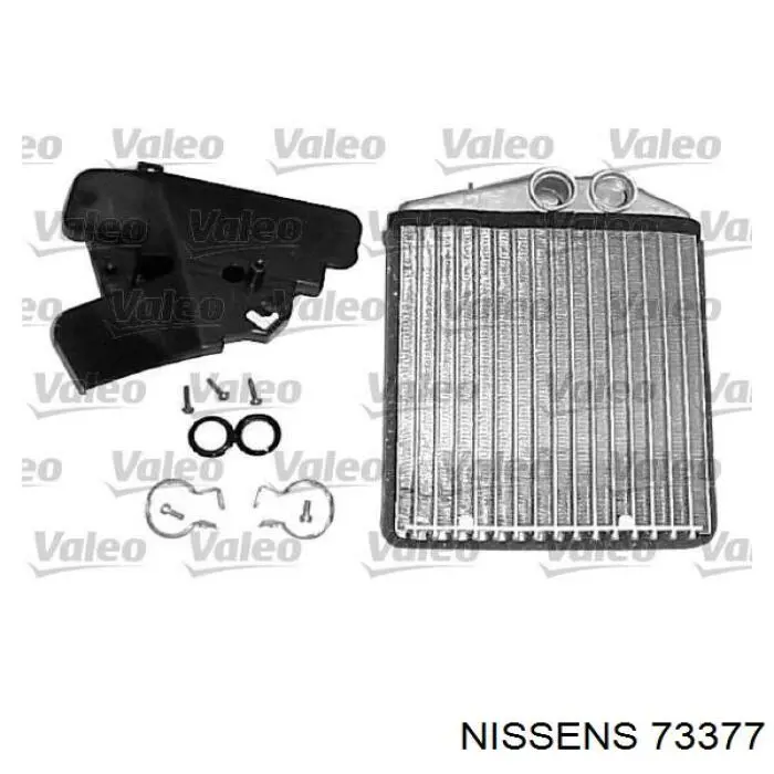 73377 Nissens радіатор пічки (обігрівача)