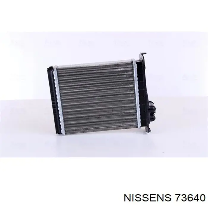73640 Nissens радіатор пічки (обігрівача)