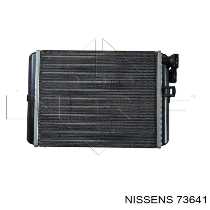 Радіатор пічки (обігрівача) Nissens 73641 ціна, від 42.61 USD