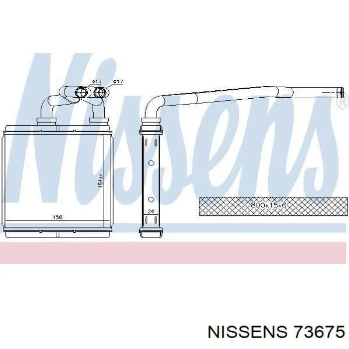 Купити OL6718 AVA Теплообмінник