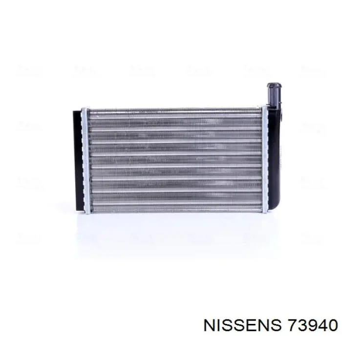 73940 Nissens радіатор пічки (обігрівача)