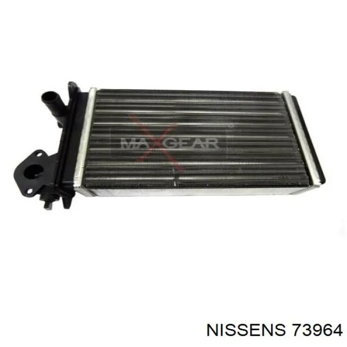 Радіатор пічки 73964 Nissens