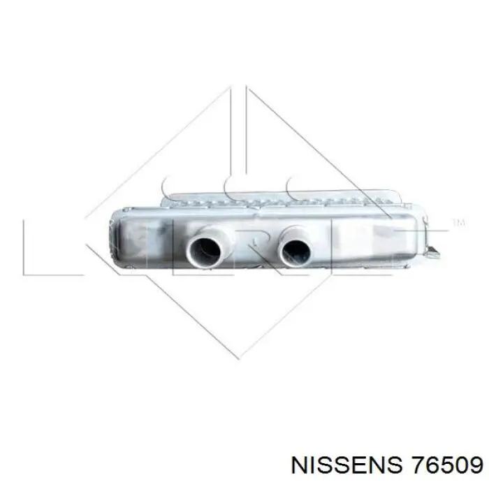 Радіатор пічки (обігрівача) Nissens 76509 ціна, від 33.94 USD
