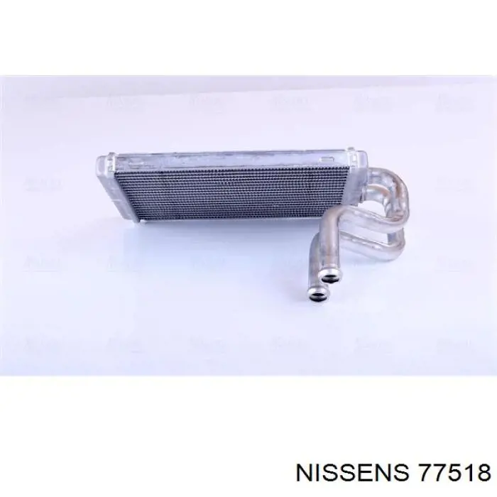 77518 Nissens радіатор пічки (обігрівача)