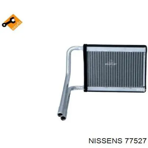 77527 Nissens радіатор пічки (обігрівача)