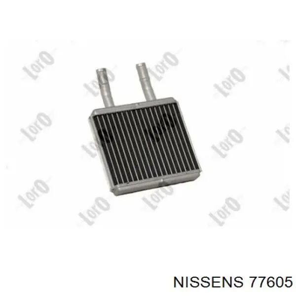 77605 Nissens радіатор пічки (обігрівача)