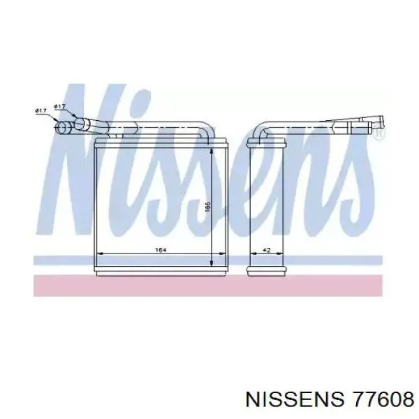 Радіатор пічки (обігрівача) Hyundai/Kia 9721143050 ціна, від 31.24 USD