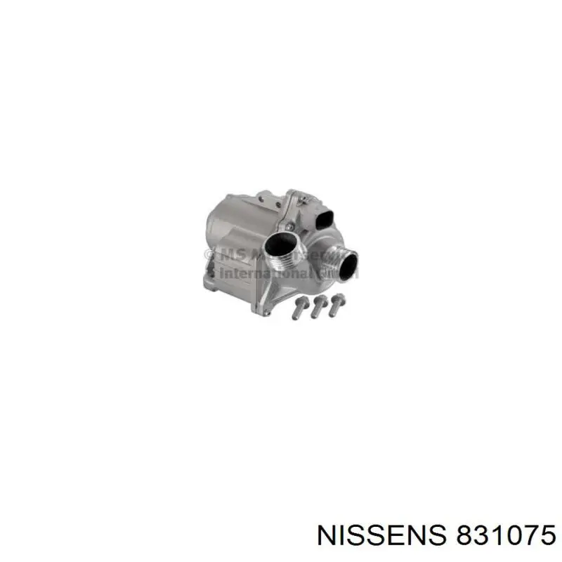831075 Nissens помпа водяна (насос охолодження, додатковий електричний)