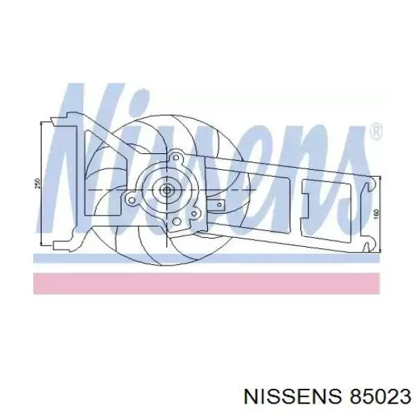 Купити 125327 Peugeot/Citroen Електровентилятор охолодження в зборі (двигун + крильчатка)