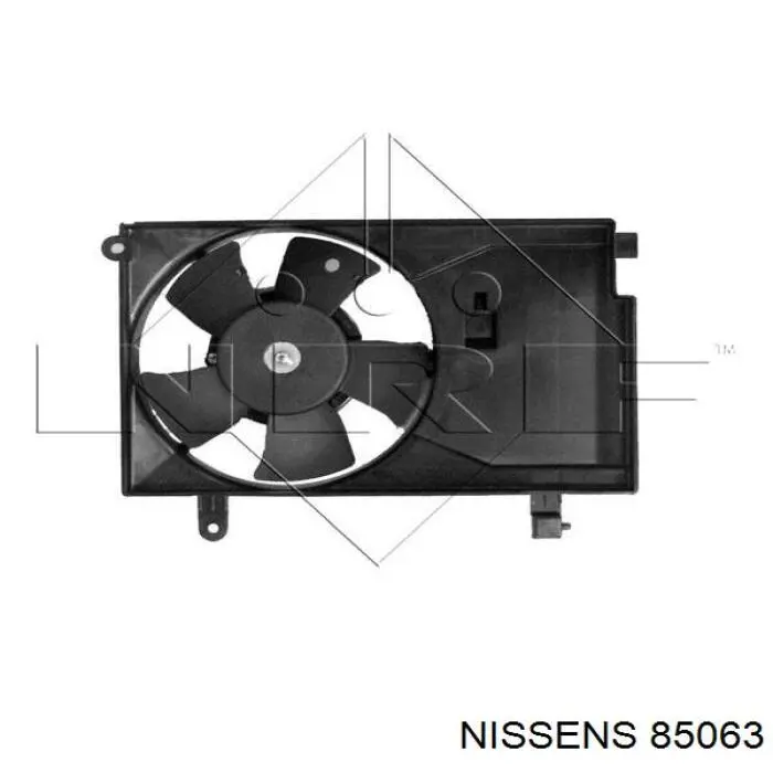 Дифузор радіатора охолодження, в зборі з двигуном і крильчаткою Nissens 85063 ціна, від 33.55 USD