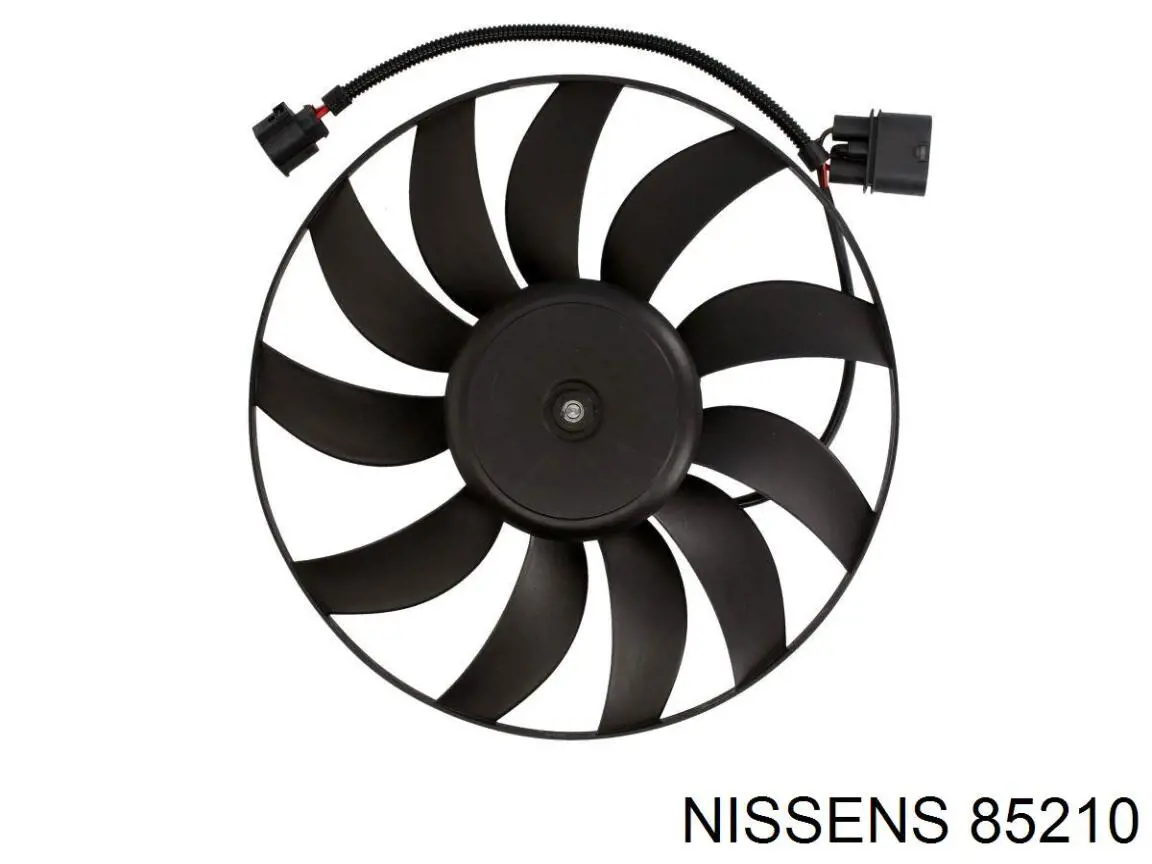 Дифузор радіатора охолодження, в зборі з двигуном і крильчаткою Nissens 85210 ціна, від 50.68 USD