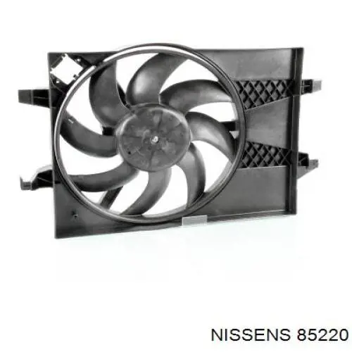 Дифузор радіатора охолодження, в зборі з двигуном і крильчаткою Nissens 85220 ціна, від 68.39 USD